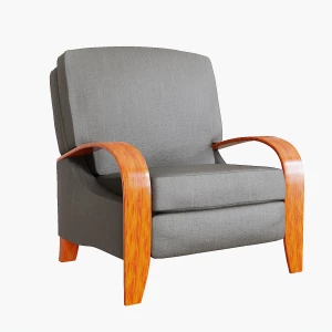 Sitial Gray with wood 002